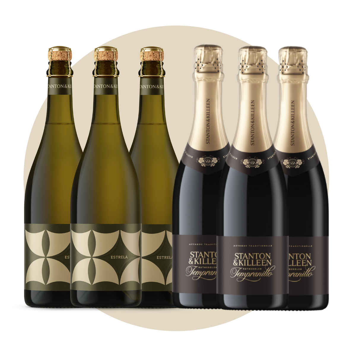 The Sparkling 6 | 3 x Estrela, 3 x Sparkling Tempranillo