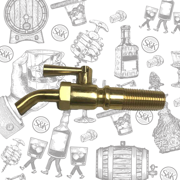 Brass Tap with lever